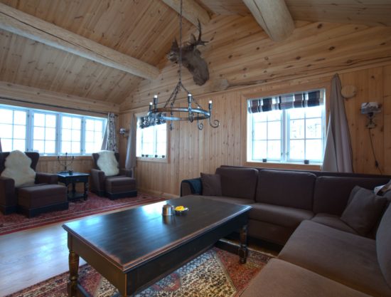 stor stue og sofa - Håvi 825 - Lei hytte i Trysil
