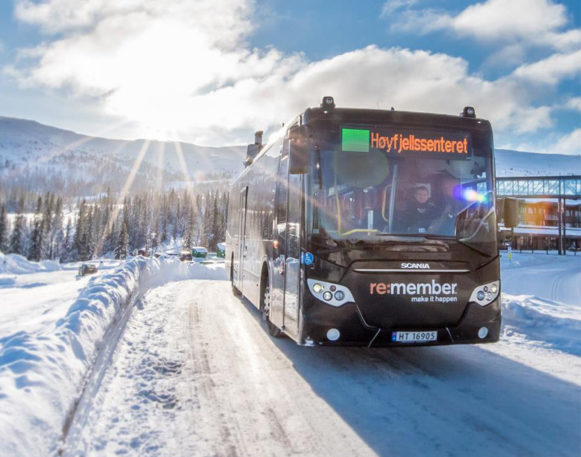 Picture of Trysil ski bus